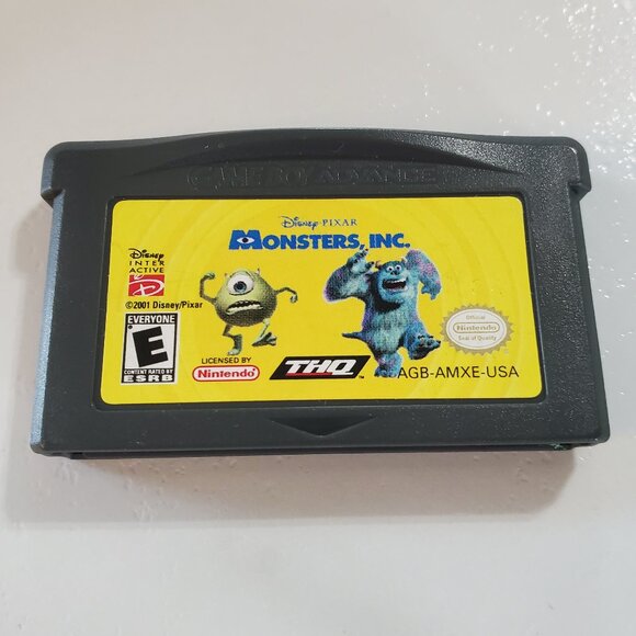 Disney Pixar's Monsters Inc. Game Boy Advance *TESTED* - Picture 1 of 4